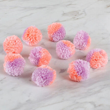 Kartopu İkiz Pompon - Du0012