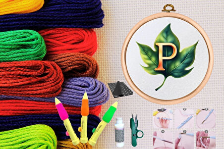 Punch Seti Nakış Seti Kasnaklı Kendin Yap Seti Seri 85