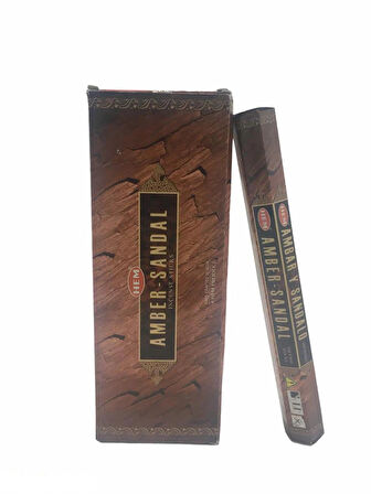 Leyloş Amber Sandal Aromalı Çubuk Tütsü