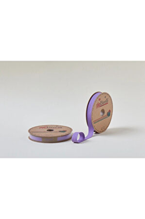 Leyloş Koton Katlı D51 Açık Mor 2 Cm 25 Metre %65 Koton %35 Polyester