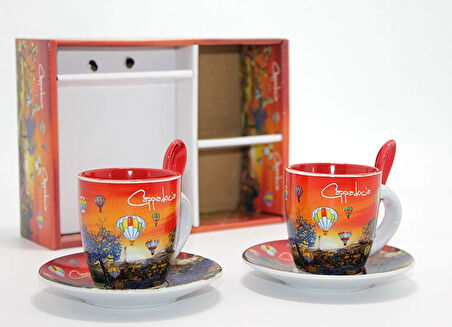 Yöresel İkili Fincan Seti Model 3