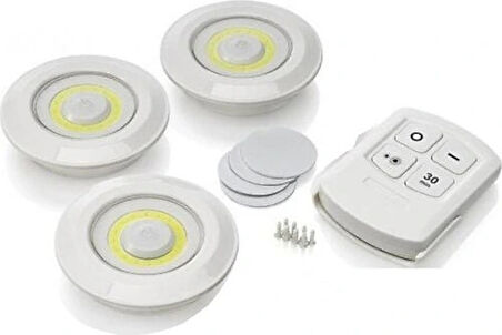 Kumandalı Lamba Seti 3 Adet