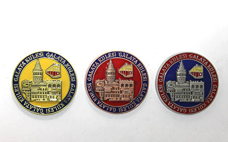 Yöresel Galata Kulesi Magnet Model 3