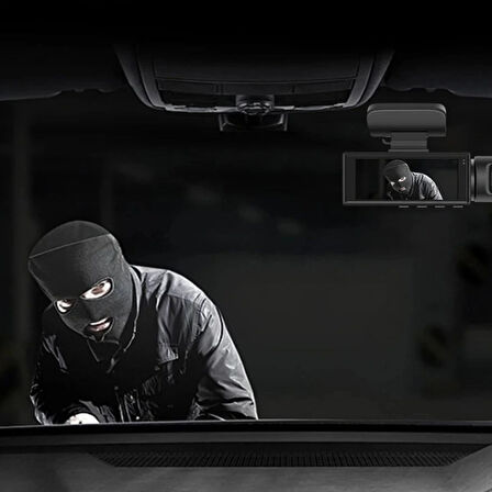 Leyloş  Wifi Destekli Araç İçi & Dışı Çift Kameralı Dikiz Aynası Kamera