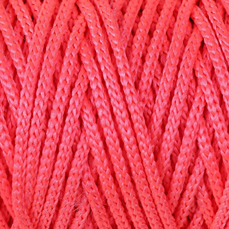 Leyloş Macrame Neon Pembe El Örgü İpi - L116