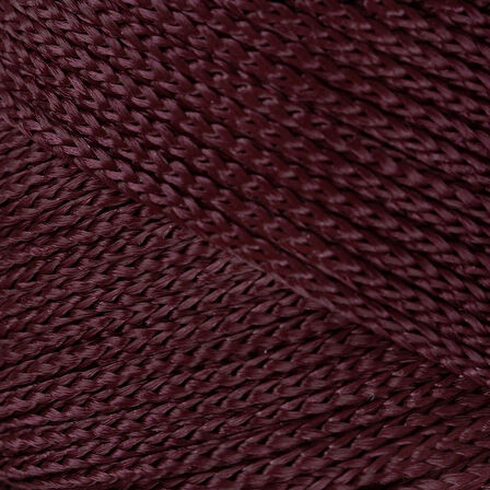Leyloş Macrame Koyu Bordo El Örgü İpi - Rm115