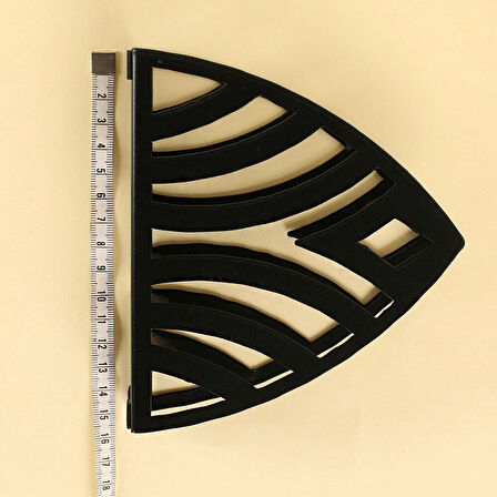 Leyloş Home Dom Siyah Metal Peçetelik