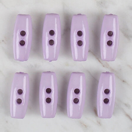 Leyloş Crafts Lila 8 Li Çoban Düğmesi - 60