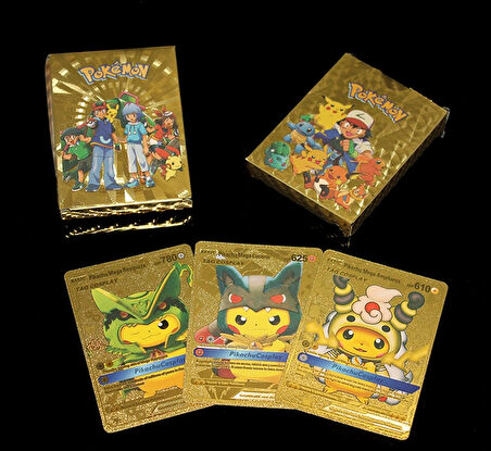 Pokemon Oyun Kartı Altın Deste Model 1