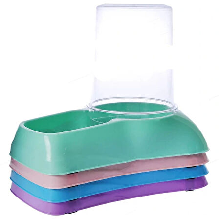 Leyloş Hazneli Ve Mama Kabı 1.75 Litre