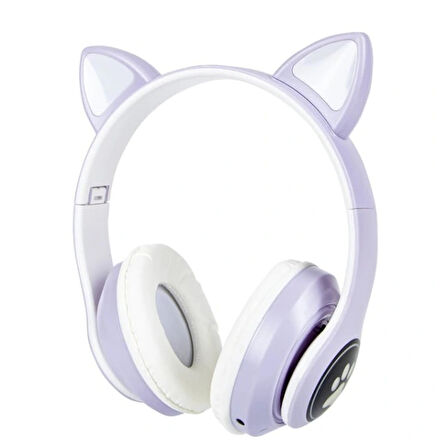 Kedi Figürlü Bluetooth Kulaklık