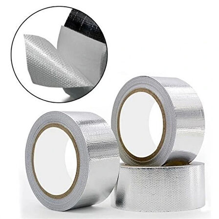 Leyloş 2 Mt Yüksek Sıcaklık Dayanan Su Geçirmez Çatı  Duvar Çatlak Onarıcı Yapışkan Bant Folyo 5 Cm