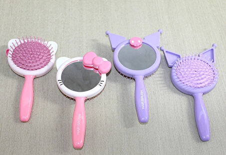 Kuromi, Hello Kitty Karışık Aynalı Tarak