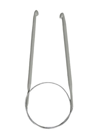 Misinalı Çelik Gagalı Tığ Şiş 7 Numara 60 Cm