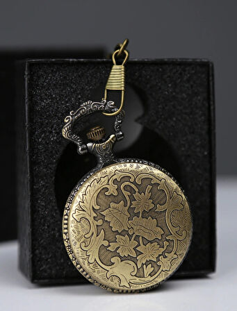 Özel Kutulu Baskıya Uygun Antik Köstekli Saat