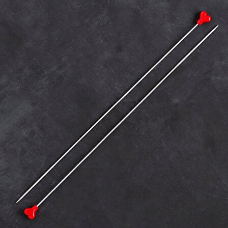 Leyloş 2mm 35cm Klasik Alüminyum Hızlı Örgü Şişi - 2