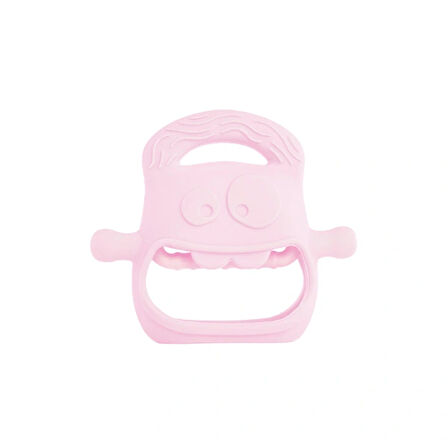 Pembe Bebek Silikon Diş Kaşıyıcı