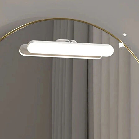 Leyloş Dokunmatik Usb İle Şarj Olabilen 27 Cm Led Aydınlatma Makyaj Aynası Işığı