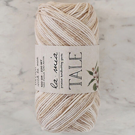 Leyloş Tale Ebruli El Örgü İpi - Lm066