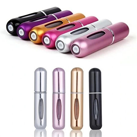 Leyloş Parfüm Şişesinden Dolabilir Yedek Cep Parfüm Şişesi Aparatı