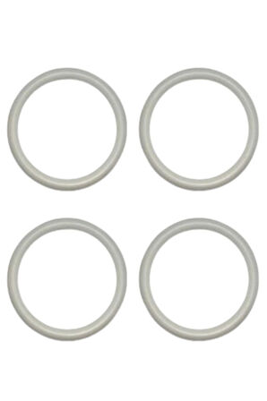 Makrome Başlangıç Halkası 4 Cm 6 Adet