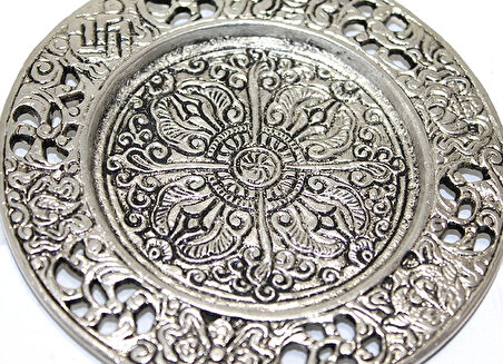 Metal Yuvarlak Tütsülük Model 8
