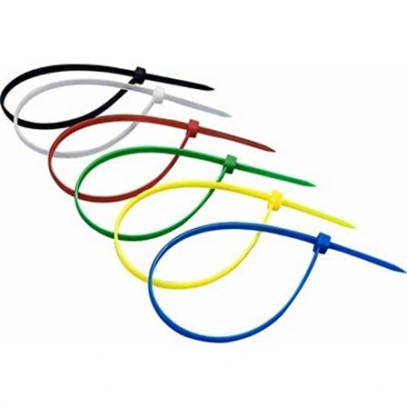 Leyloş 30 Parça Plastik Kablo Kelepçe Seti Kablo Düzenleyici Bağlama Bantları