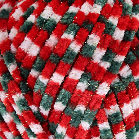 Leyloş Mellow Christmas Altın Simli El Örgü İpi -