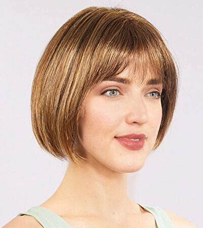 Açık Kahverengi Küt Parti Peruk