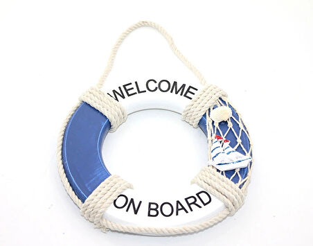 Ahşap Marin Duvara Asmalı Simit Model 1