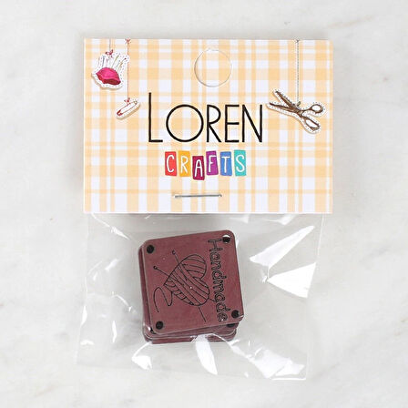 Leyloş Crafts Handmade Deri Arma 5 Adet  - 1598