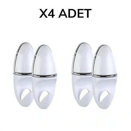 Leyloş Bornoz Askısı Lüx Milenyum Bornozluk 2 Adet Banyo Bornoz Askılığı