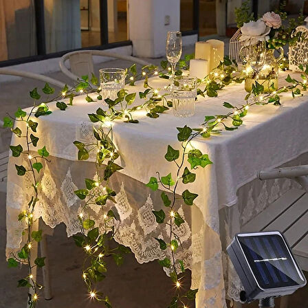 Güneş Enerjili Sarmaşık Led Dekor 5 Metre