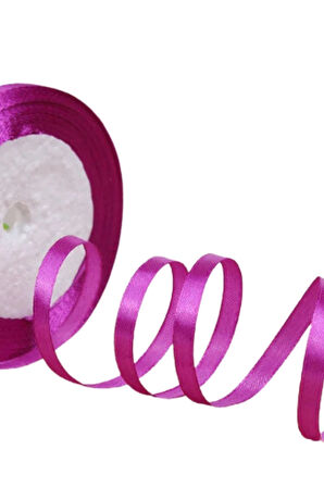 Saten Kurdele 2 Cm 10 Metre Fuşya