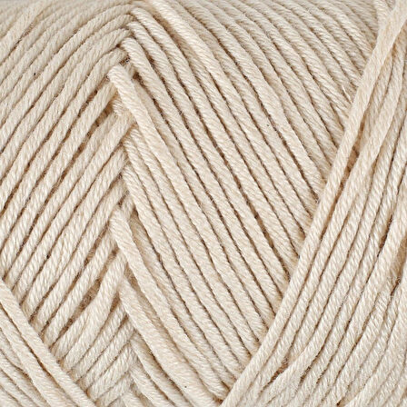 Leyloş Baby Cotton Krem El Örgü İpi - L002 - 33636