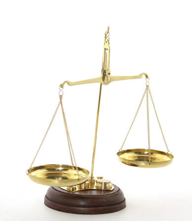 Pirinç Terazi Model 1