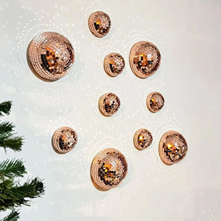 Leyloş Kare Bronz Cam Mozaik Fayans Çıkartmaları El İşi Kare Cam Fayans Kendinden Yapışkanlı Aynalı Dekor Panel 30x30 Cm