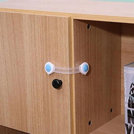 Leyloş Bebek Ve Çocuklar İçin Dolap Çekmece Emniyet Güvenlik Kilidi