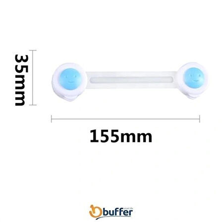 Leyloş Bebek Ve Çocuklar İçin Dolap Çekmece Emniyet Güvenlik Kilidi