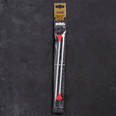 Leyloş Kalpli 5,5mm 20cm Klasik Alüminyum Örgü Şişi