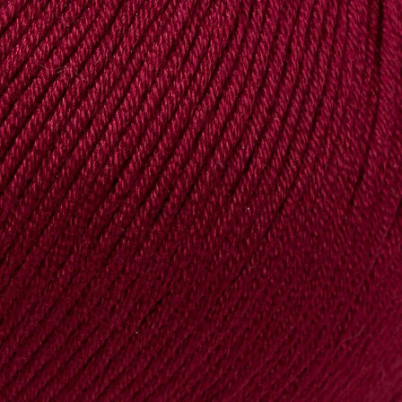Leyloş Mercerized Cotton Bordo El Örgü İpi - 23 - 33596