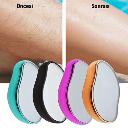 Leyloş  Acısız,ağrısız Manuel Tüy Dökücü Kristal Epilatör Tüy Silgisi Epilasyon