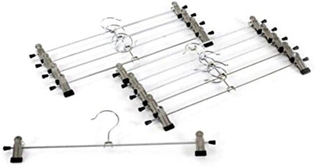 Mandallı Etek Askısı 40 Cm.