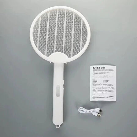 Şarjlı Uv Katlanabilir Sivrisinek Öldürücü Raket