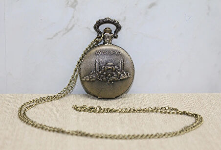 Ayasofya Tasarımlı Köstekli Saat