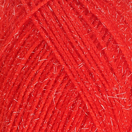 Leyloş Silver Kırmızı El Örgü İpi - Rs0025 - 34087