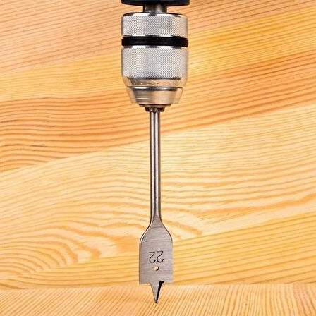 Leyloş 6 Parça Tahta Ahşap Oyma Yaprak Matkap Ucu Seti