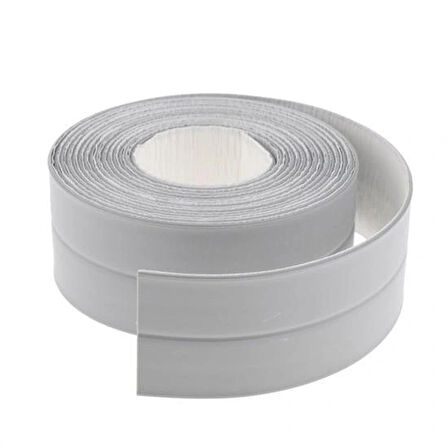 Leyloş Gri Su Sızdırmaz  Banyo Mutfak Lavabo Küvet İzolasyon Şerit Bant