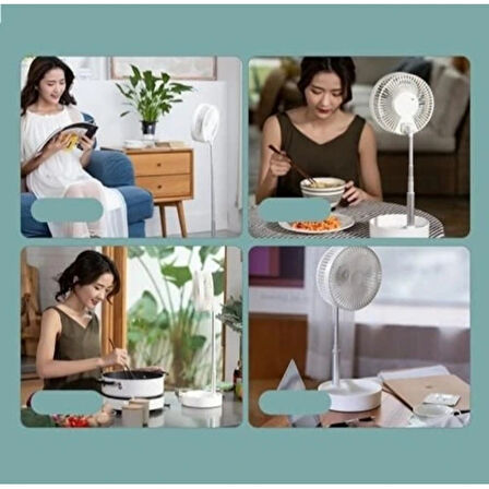 Uzaktan Kumandalı Usb Mini Masaüstü Fan