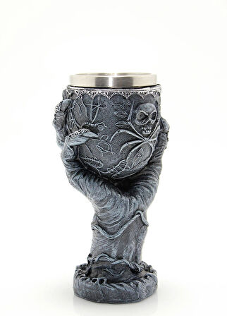 Paslanmaz Çelik El Tasarımı Kadeh Bardak Model 1